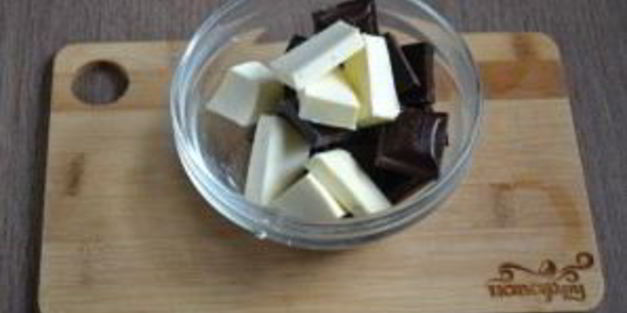 шоколадный брауни с вишней