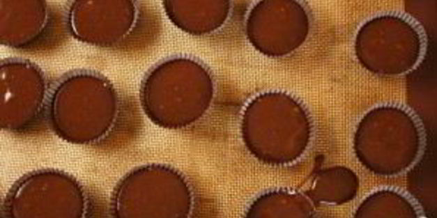 шоколадные пирожные с шоколадным кремом