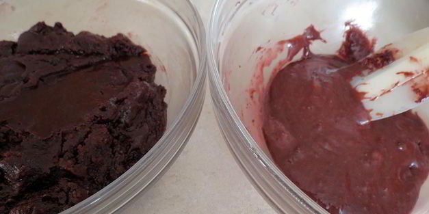 шоколадные валентинки брауни