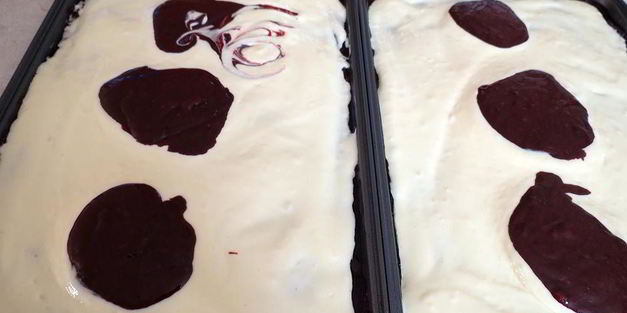 шоколадные валентинки брауни