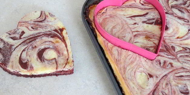 шоколадные валентинки брауни