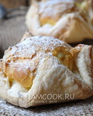 Слоено-заварное пирожное Ленинградское