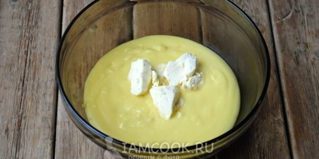 слоено-заварное пирожное ленинградское