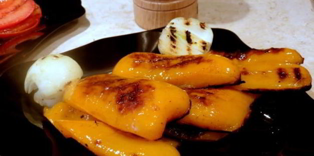 слоеное овощное пирожное