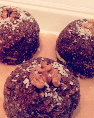 Сырое морковное пирожное