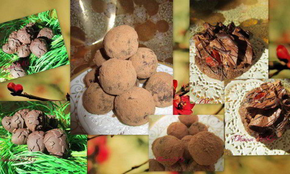 Рецепт трюфель, конфеты, пирожное