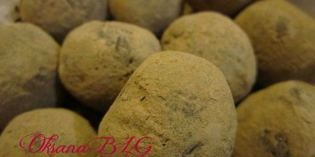 трюфель, конфеты, пирожное