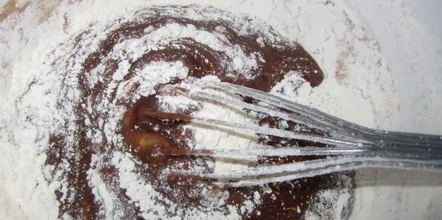 творожно-малиновый брауни