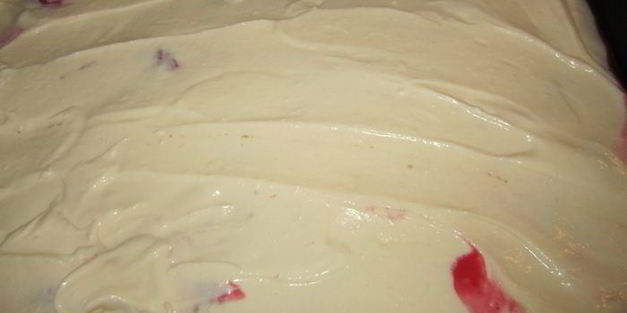 творожно-малиновый брауни