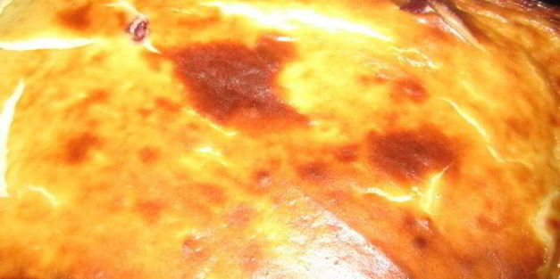 творожно-малиновый брауни