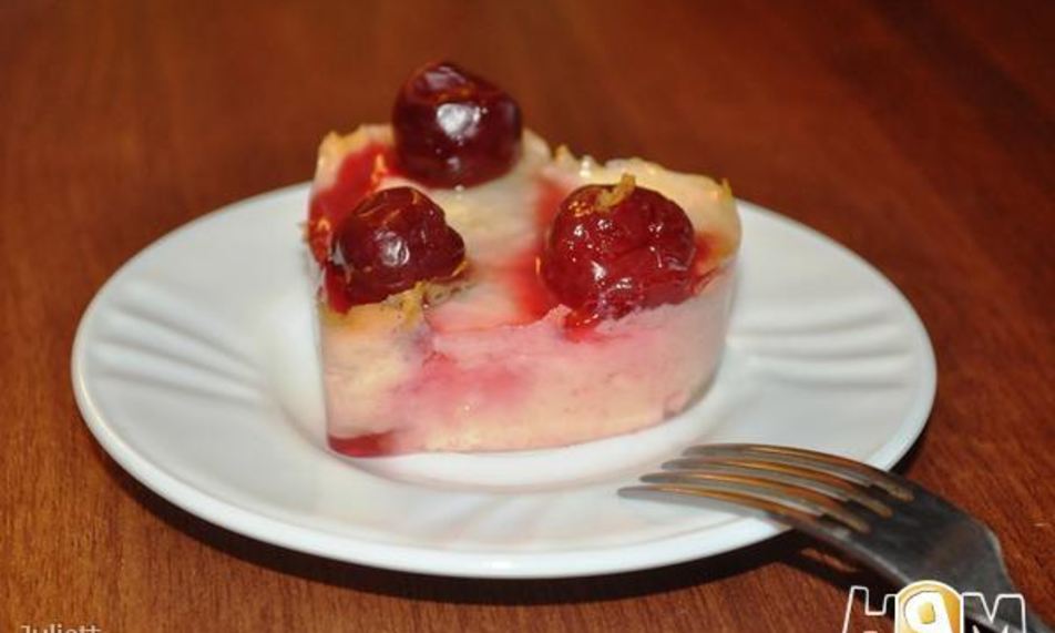 Рецепт творожное пирожное с ягодами