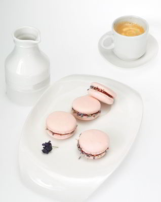 Вегетарианское пирожное макарон