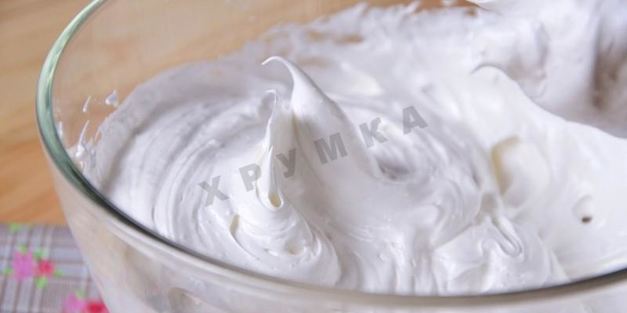 воздушное пирожное безе полетное