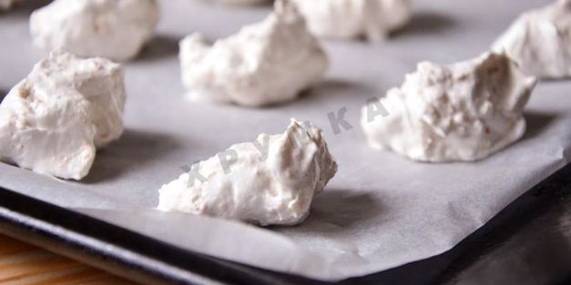 воздушное пирожное безе полетное