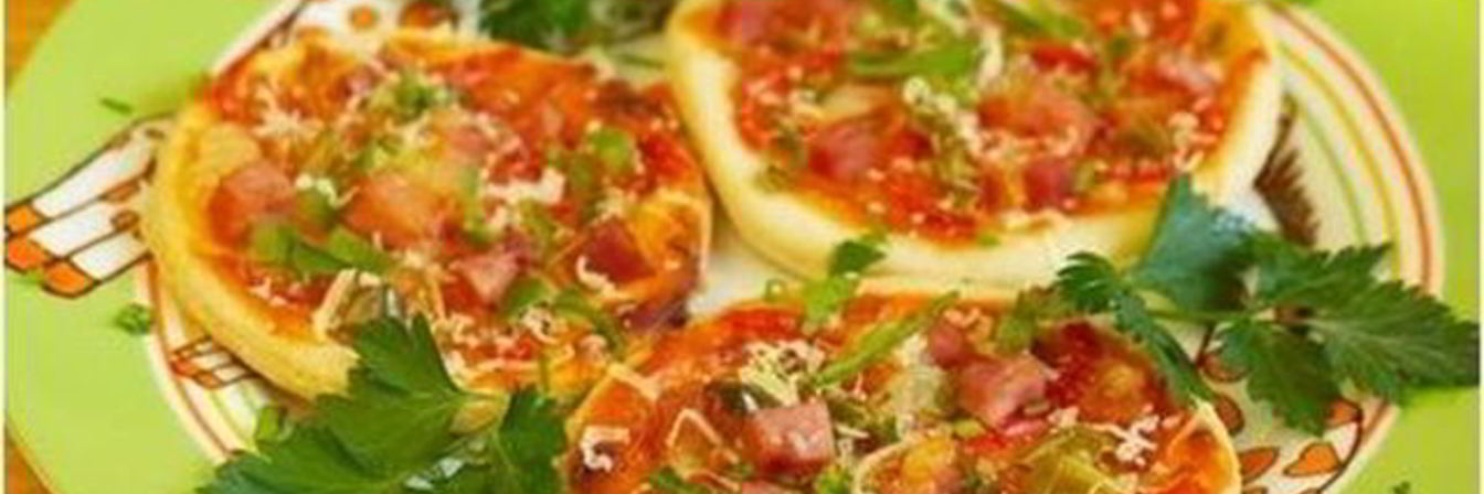 Быстрая мини-пицца