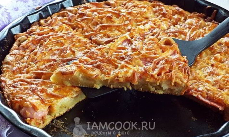 Рецепт быстрая пицца на кефире