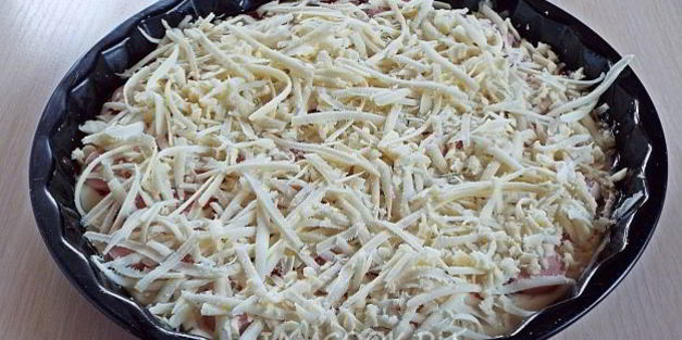 быстрая пицца на кефире