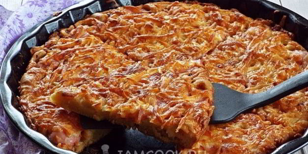 быстрая пицца на кефире