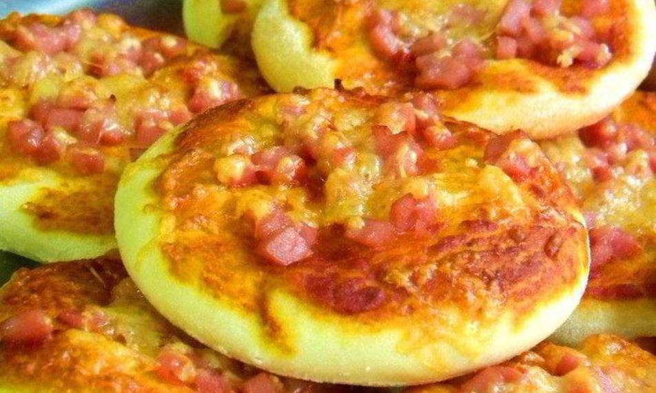 Рецепт домашние мини-пиццы