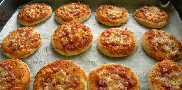 домашние мини-пиццы