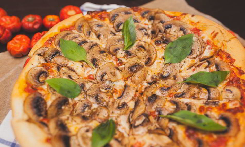 Рецепт грибная пицца