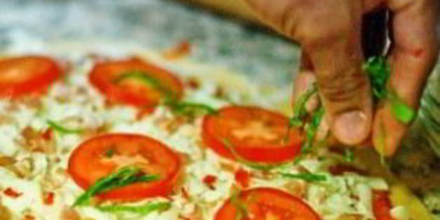 итальянская пицца маргарита