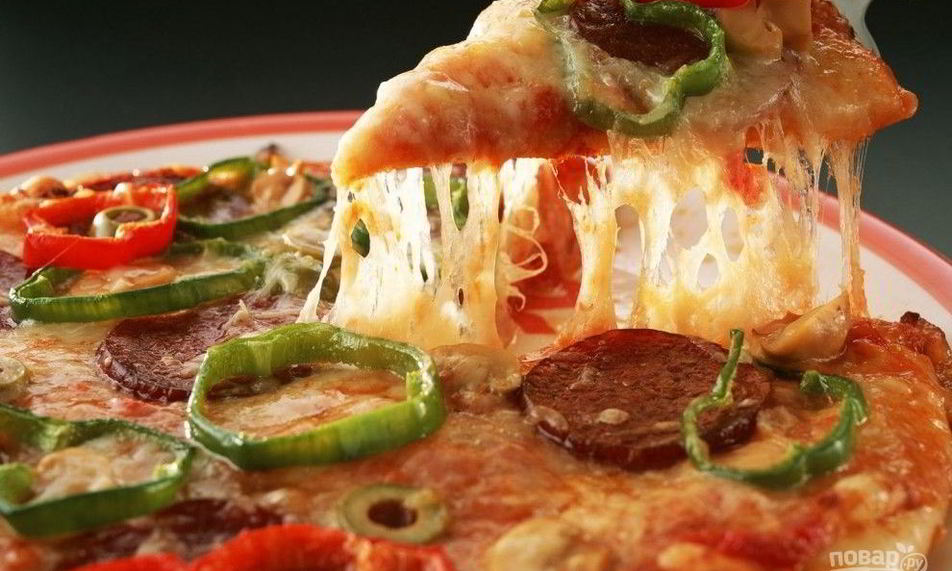 Рецепт итальянской тонкой пиццы