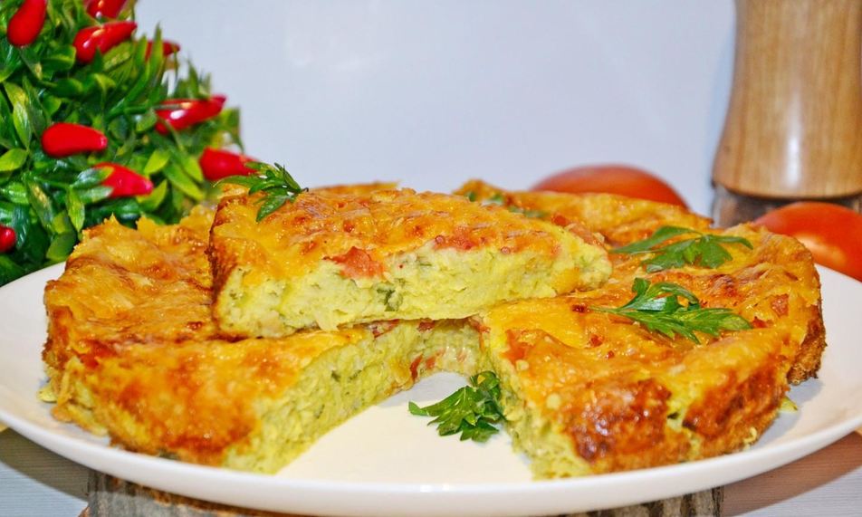 Рецепт кабачковая пицца в духовке