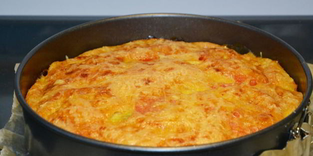 кабачковая пицца в духовке