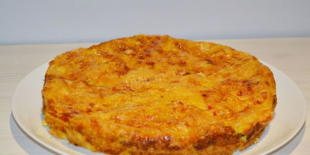 кабачковая пицца в духовке