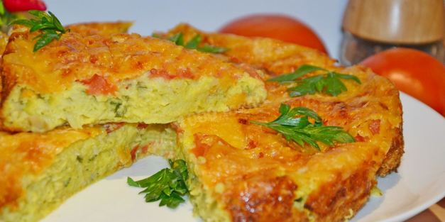 кабачковая пицца в духовке