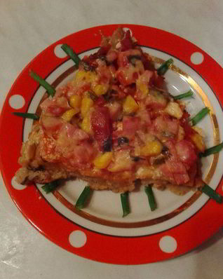 Картофельная пицца на сковороде