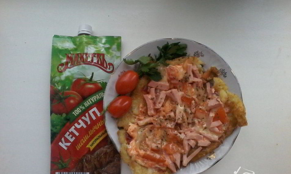 Рецепт картофельной пиццы