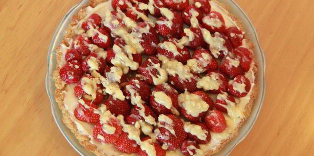 клубничная пицца