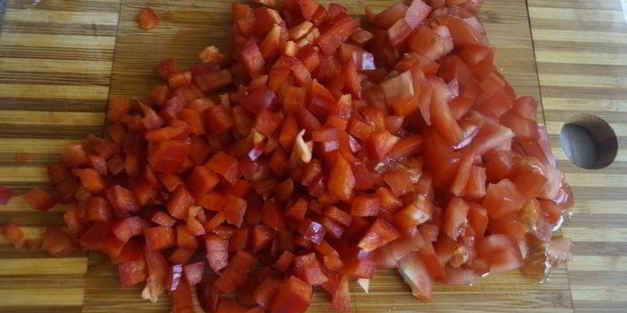 лахмаджун с фасолью