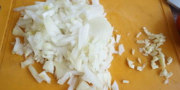 лахмаджун с фасолью