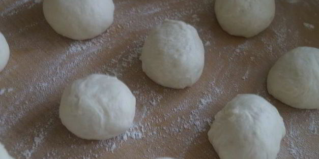 лахмаджун с фасолью