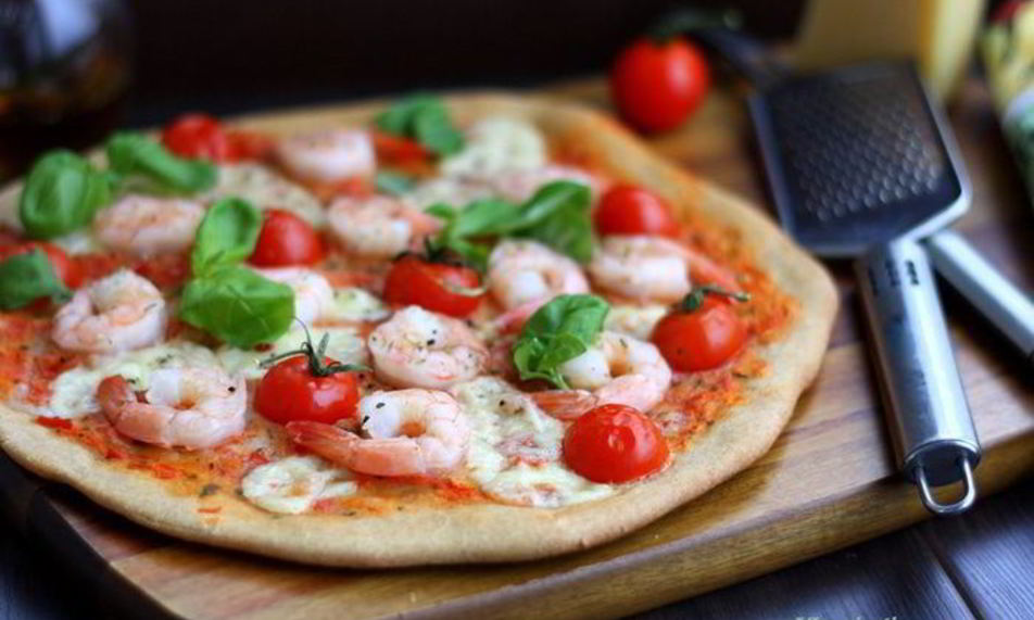 Рецепт нежнейшая пицца с морепродуктами