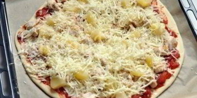 пицца гавайская