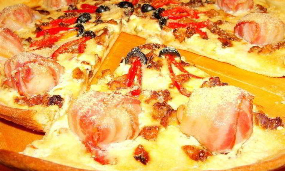 Рецепт пицца гребешки ля гурме