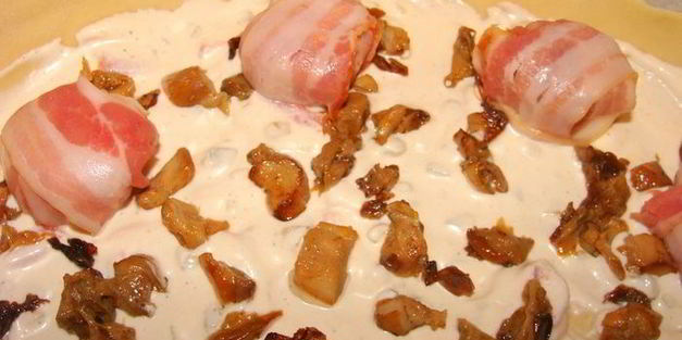 пицца гребешки ля гурме