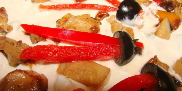 пицца гребешки ля гурме