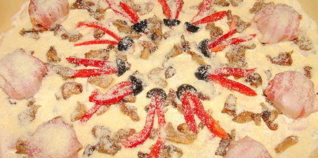 пицца гребешки ля гурме