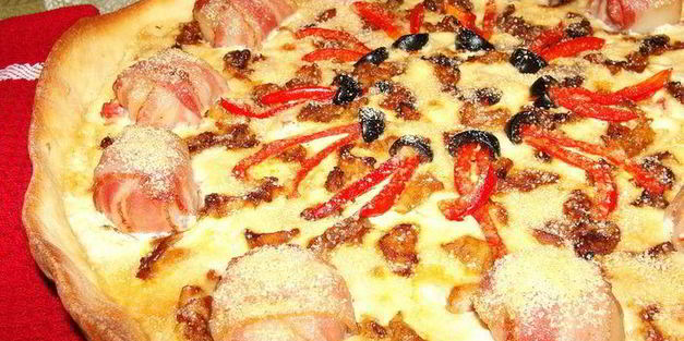 пицца гребешки ля гурме