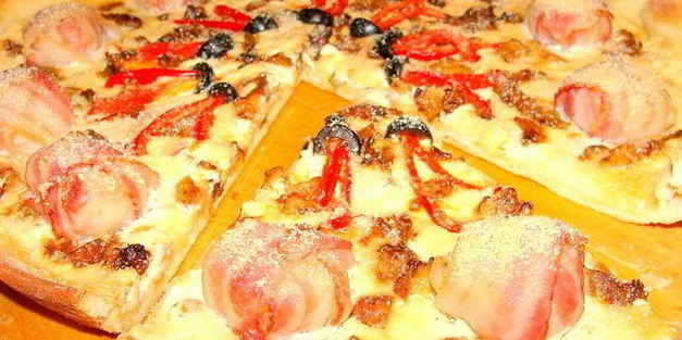 пицца гребешки ля гурме