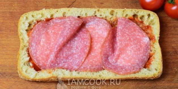 пицца из хлеба