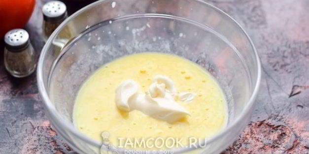 пицца из жидкого теста в духовке