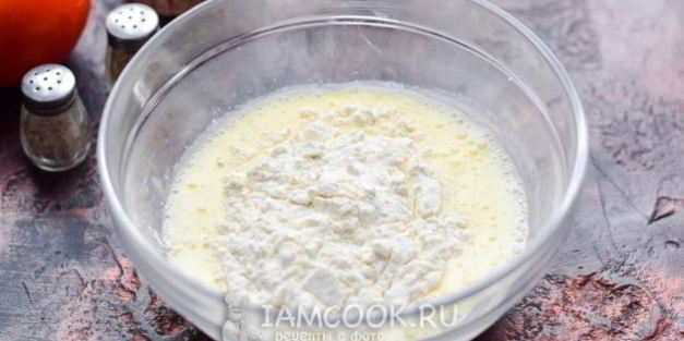 пицца из жидкого теста в духовке