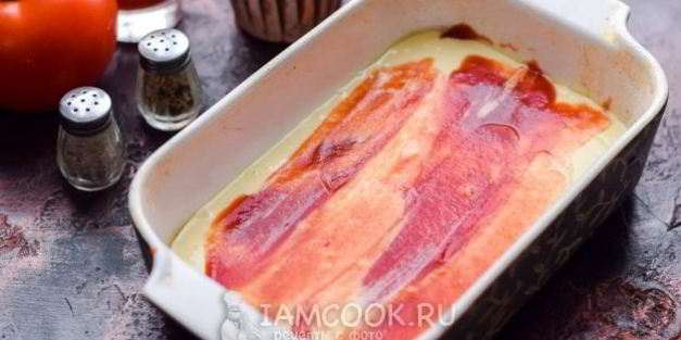 пицца из жидкого теста в духовке