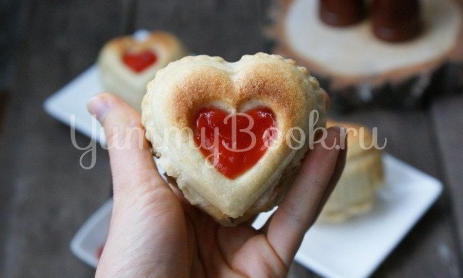 Рецепт пицца кальцоне сердечки